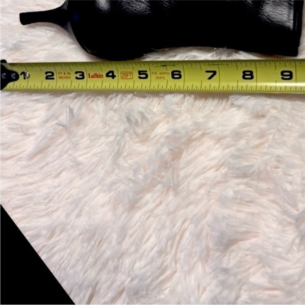 NIB/NWT Jeffery Campbell UP-2-DATE Boot 8.5 OXFD/SANG BLACK SILVER Kitten Bootie - Picture 15 of 16